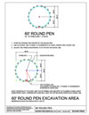 60' Round Pen Dimensions/Excavation
