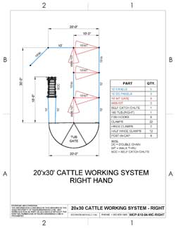 20x30 Working System - Right Hand